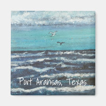 Gaivotas no ímã sunset