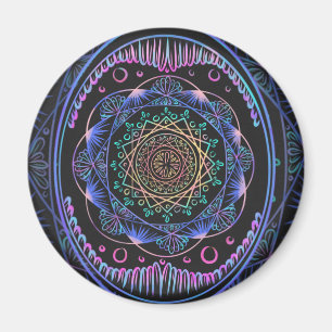 Imã Galactic Bloom Mandala