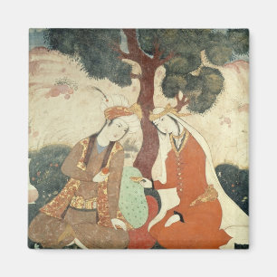 Imã Galante da cena da era de Shah Abbas mim