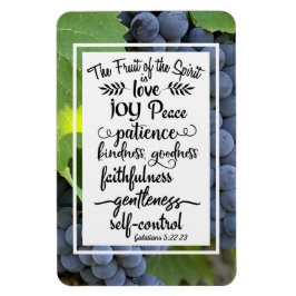 Ímã Galatianos 5:22-23 A Fruta do Espírito