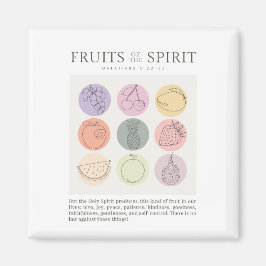 Imã Galatianos 5:22-23 Fruta do Espírito