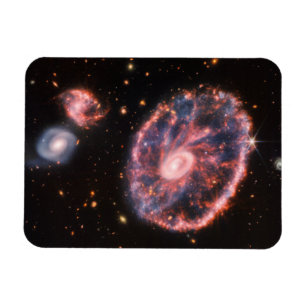Ímã Galáxia CartWheel, Telescópio Espacial James Webb