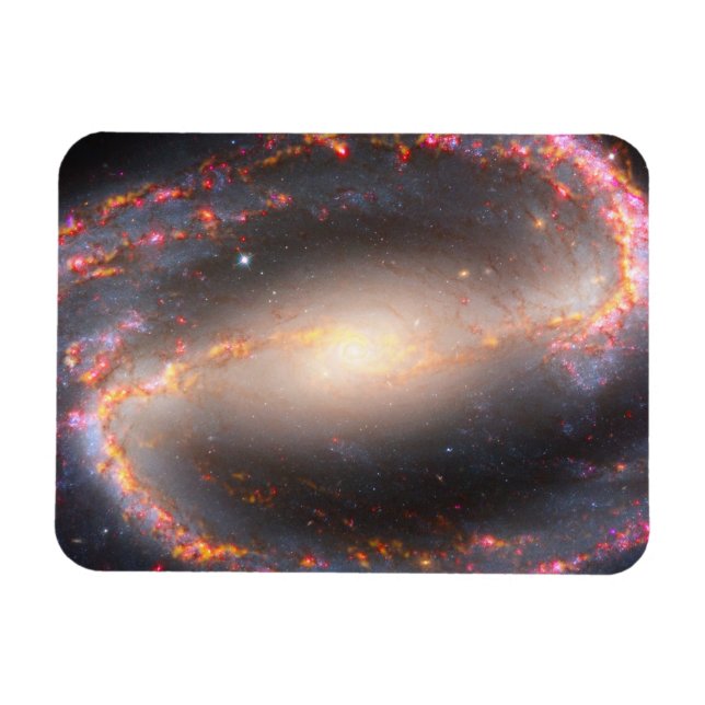 Ímã Galáxia Espiral Ngc 1300. (Horizontal)