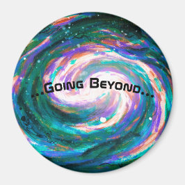 Imã Galáxia Espiral no Espaço