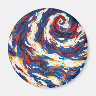 Imã Galáxia Espiral Roxa