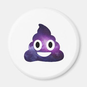 Imã Galáxia Poo Emoji