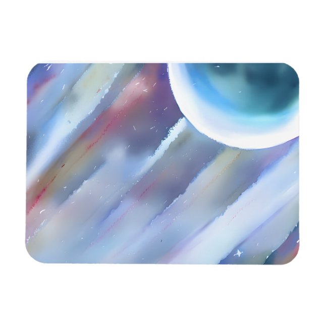 Ímã Galáxia, Universo, Estrelas, Espaço Exterior (Horizontal)