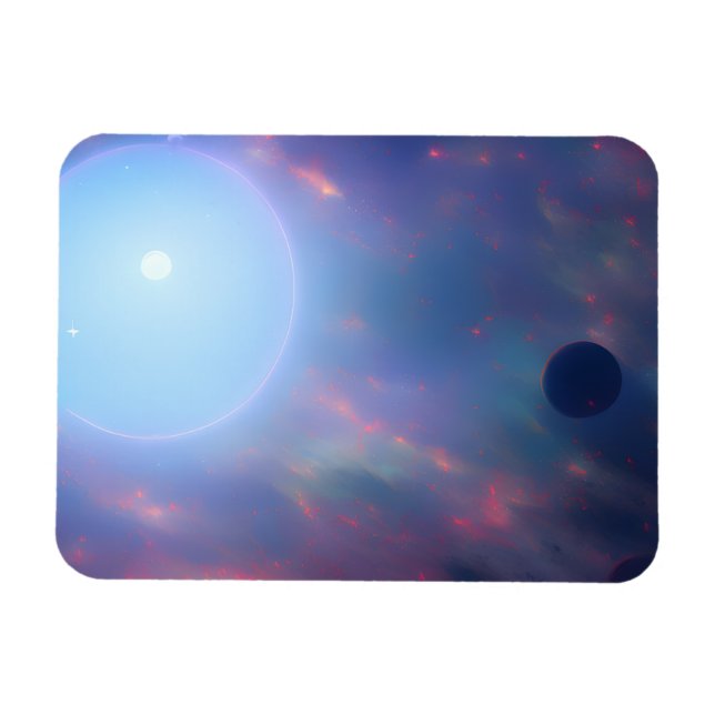 Ímã Galáxia, Universo, Estrelas, Espaço Exterior (Horizontal)