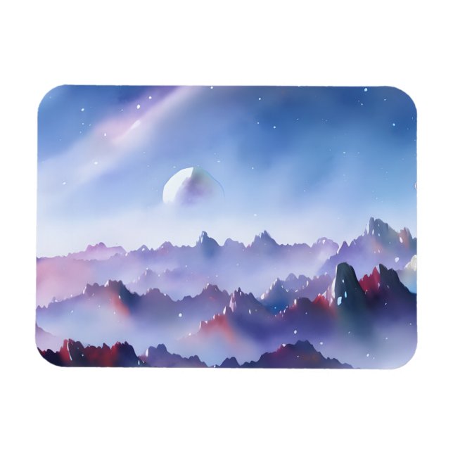 Ímã Galáxia, Universo, Estrelas, Espaço Exterior (Horizontal)