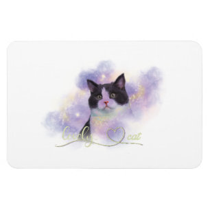 Ímã Galaxy Lovely Cat