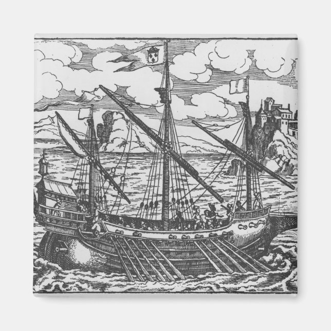 Imã galeota francesa (Frente)