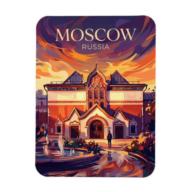 Ímã Galeria Tretyakov Rússia (Vertical)