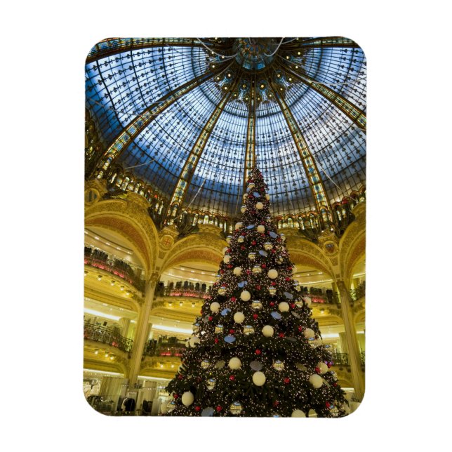 Ímã Galeries La Fayette no Natal, Paris, França (Vertical)
