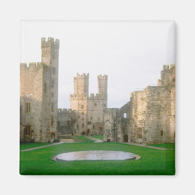 Imã Gales, castelo de Caernarfon, um dos 2 de Eduardo (Frente)
