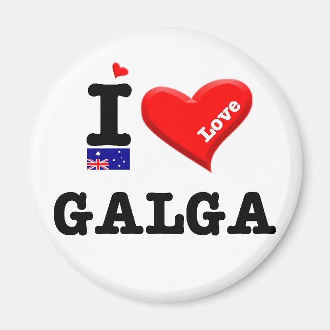 Imã GALGA - Eu adoro (Frente)