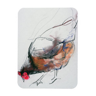 Ímã Galinha de alimentação Trasierra 1998