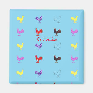 Imã Galinha Hens Thunder_Cove