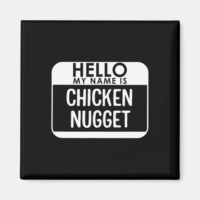 Imã Galinha Nugget Fácil Diversão de Costume de Último (Frente)