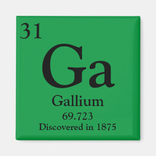 Imã Gallium Mesa periódica