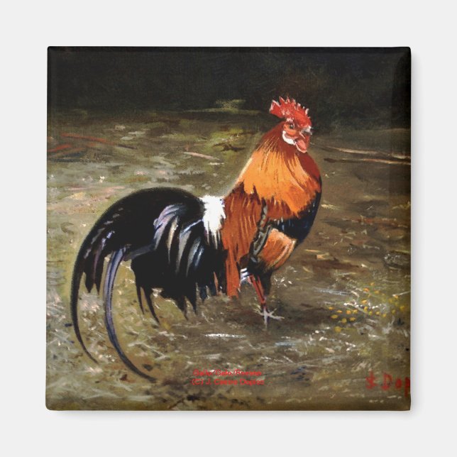 Imã Gallo/Galo/Frango (Frente)