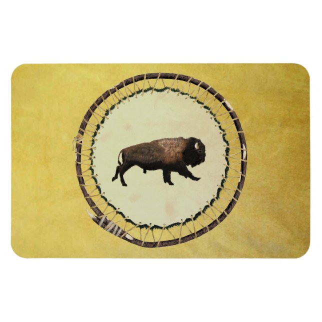 Ímã Galloping Bison (Horizontal)