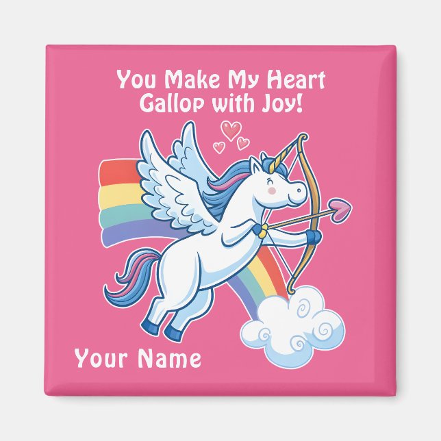 Imã Galloping Unicorn Cupid’s Love Magic  (Frente)