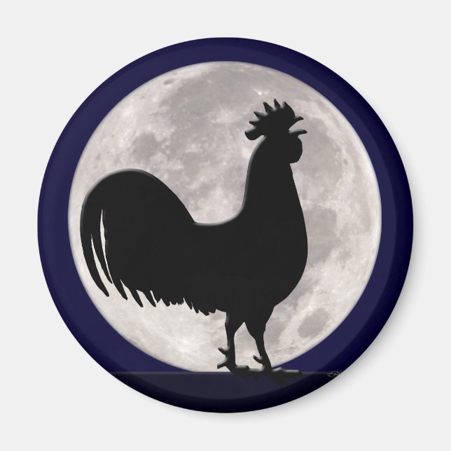 Imã Galo à Lua (Frente)