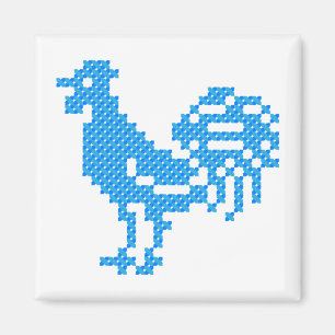 Imã Galo Azul