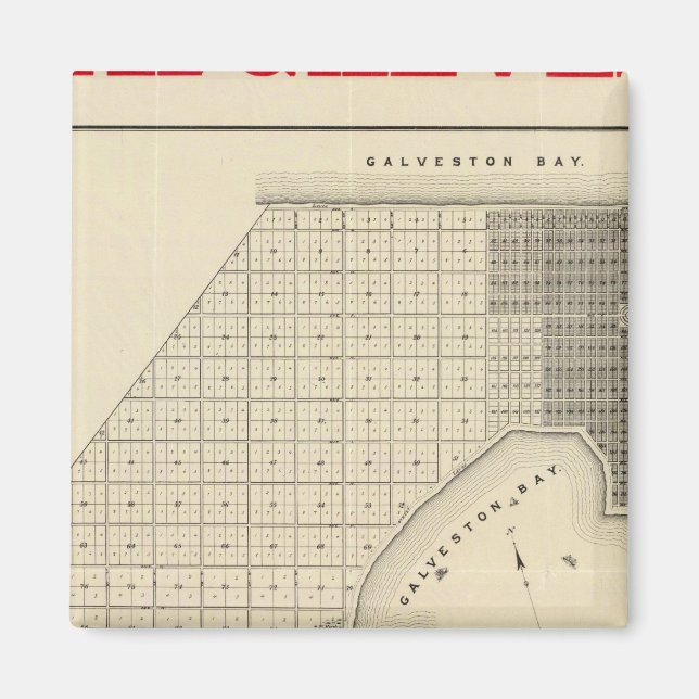 Imã Galveston do Norte (Frente)