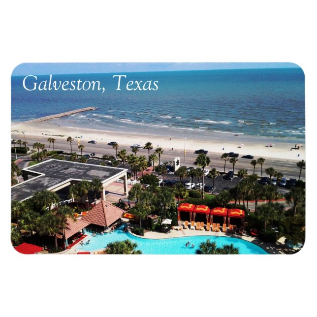Ímã Galveston, Texas Magnet (Horizontal)