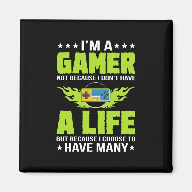 Imã Gamer Am A Gamer (Frente)