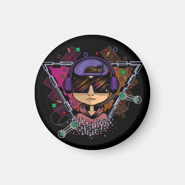 Imã Gamer Boy (Frente)