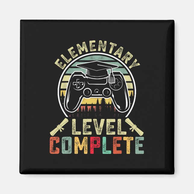 Imã Gamer de Nível Elementar Graduado Completo (Frente)