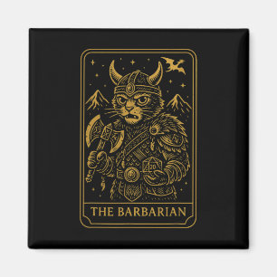 Imã Gamer de Rpg Rrian D20 Dice Nerdy Geek Gato Homens
