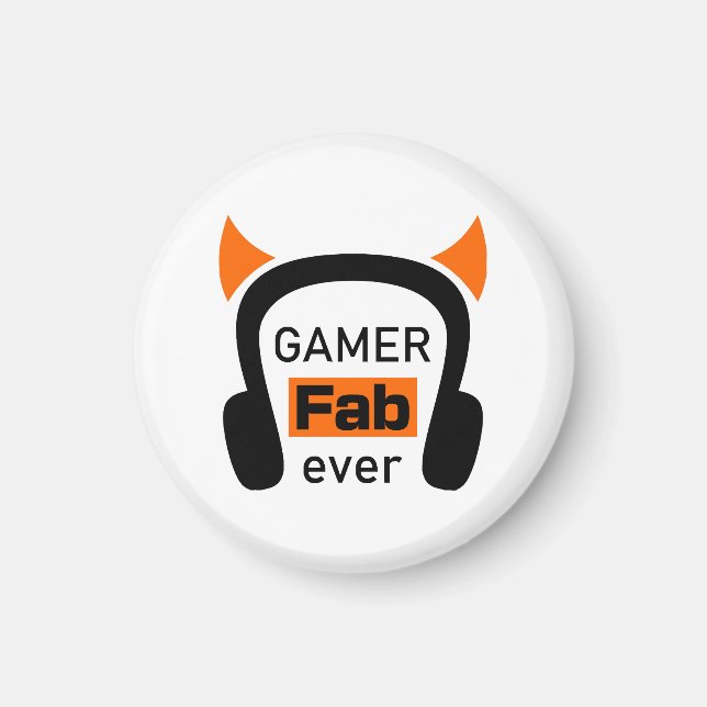 Imã gamer fab-ever (Frente)
