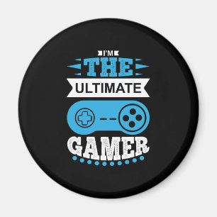 Imã Gamer Gift I Am The Ultimate Gamer
