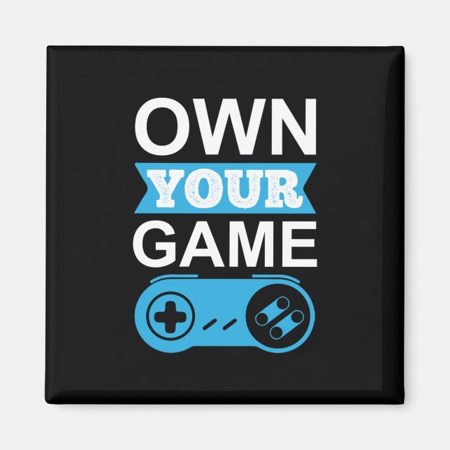 Imã Gamer Gift Possui Seu Jogo (Frente)