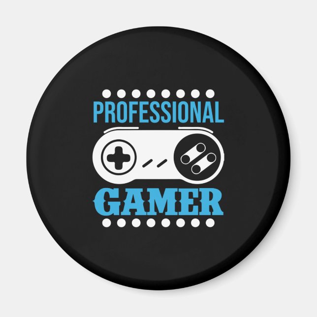 Imã Gamer Gift Professional Gamer (Frente)