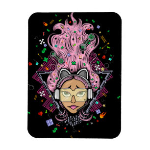 Ímã Gamer Girl
