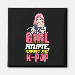 Imã Gamer Girl É Apenas Uma Menina Que Ama Os Jogos De