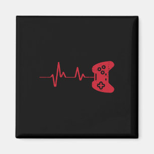 Imã Gamer Heartbeat Game Controller Gaming Boys Kids M