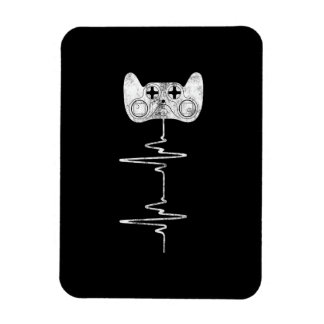 Ímã Gamer Heartbeat Video Game Lover