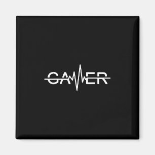 Imã Gamer Heartbeat Video Games Gráfico