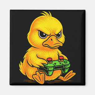Imã Gamer Jogos Animal Boys Gi Pato Amarelo
