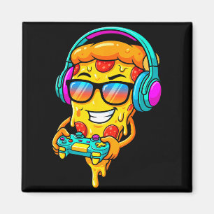 Imã Gamer Zza Slice Vídeo Game Menino Entusiasta Gamer