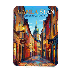 Ímã Gamla Stan Suécia
