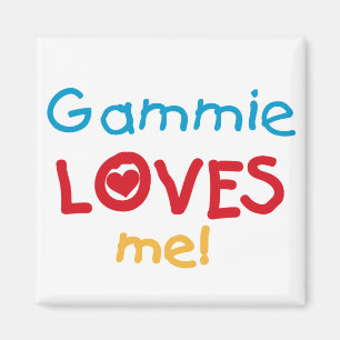 Imã Gammie me ama T-shirts e presentes