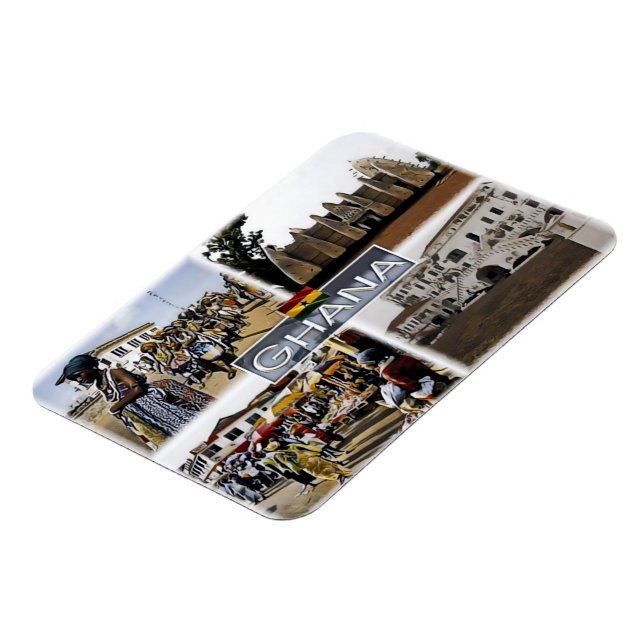 Ímã Gana - Mosaico - (Left Side)