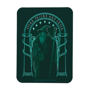Ímã GANDALF™ "Fale Amigo E Entre" Portas de Durin