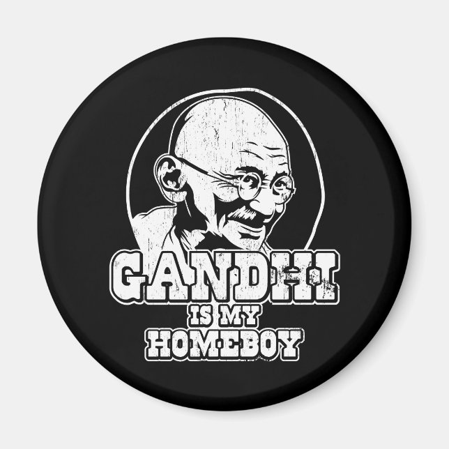 Imã Gandhi é meu Ficar em casa (Frente)